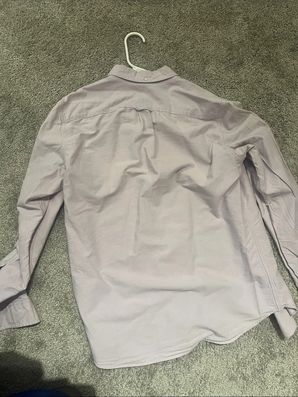 J. Crew Men's Light Lavender Button-Down Shirt